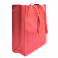 181303 - CORAL LEATHER SHOPPING BAG